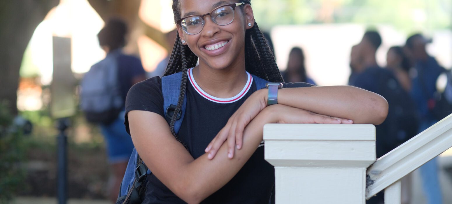 JSU student smiling