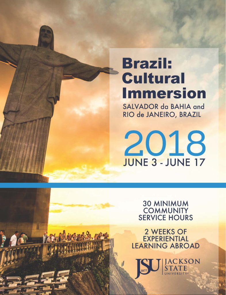 Volunteer In Brazil This Summer JSU Global