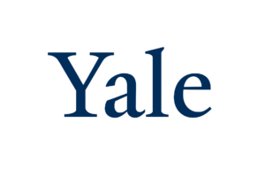 Text logo that reads "Yale" in navy font.