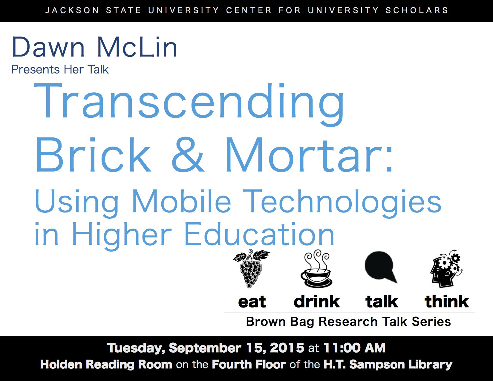 Flyer for Sept. 15 McLin Flyer