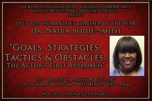 Nadia Lecture Flyer