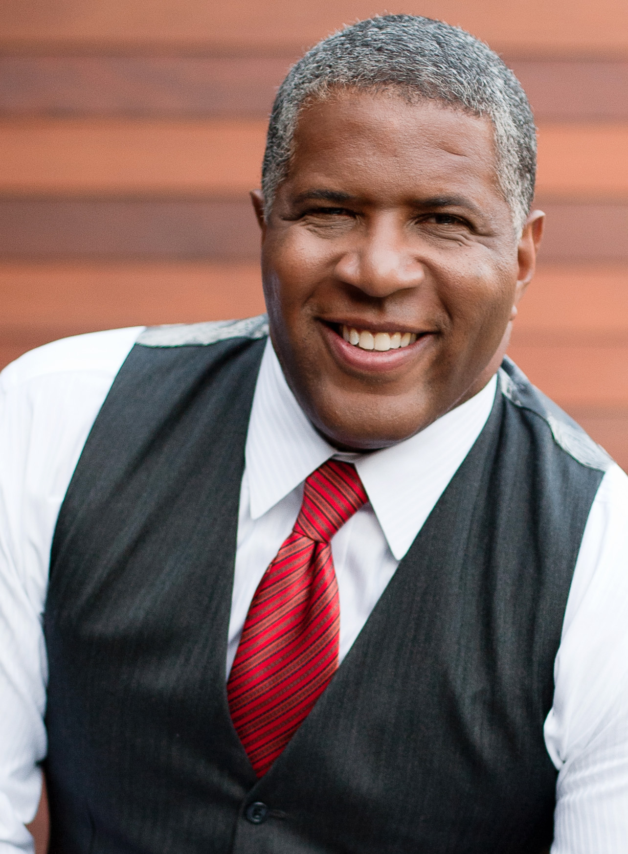 A headshot image of Robert F. Smith of Vista Equity Partners.